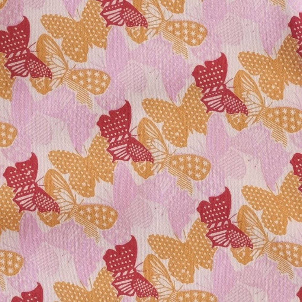 NWT Kate Quinn Small Mod Butterflies Organic Spaghetti Tie Strap Ballerina Rompe - Picture 2 of 3